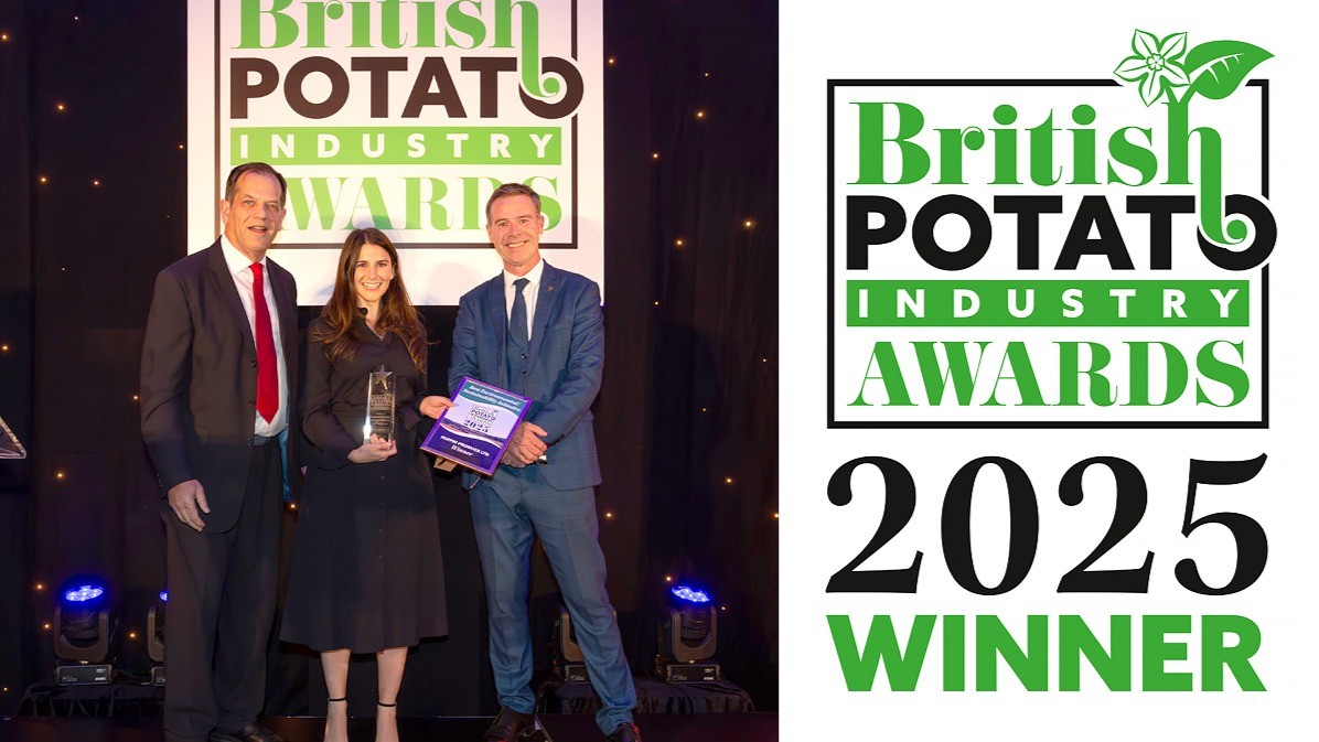 Winner: Best Environmental/Sustainability Initiative at the British Potato Awards 2025